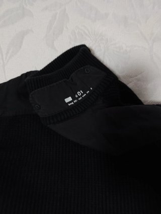Jersey G-Star RAW Negro Cremallera