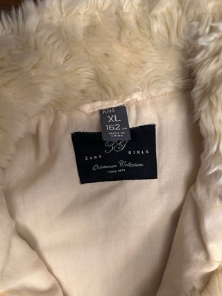 Lote 3 chalecos pelo beige y marrón