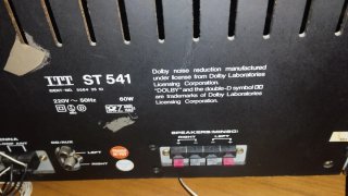 Cadena de música ITT ST 641