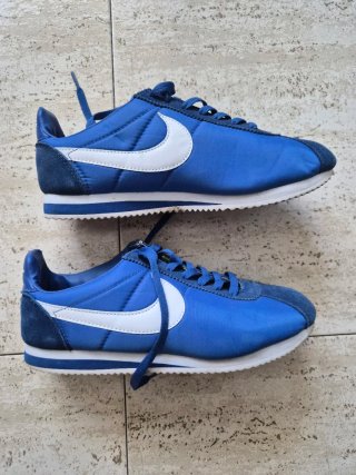 Zapatillas Nike Cortez Azules y Blancas