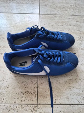 Zapatillas Nike Cortez Azules y Blancas