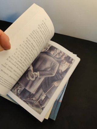 Libros escolares de lectura.