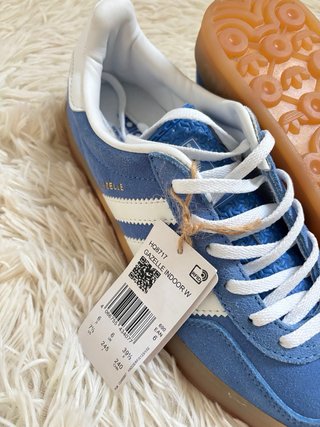 Tênis Adidas Gazelle Azul Tam 39