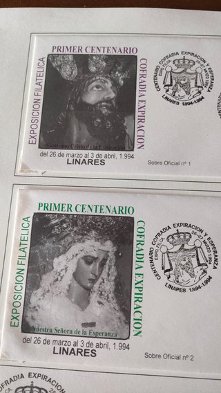 LINARES CENT EXPIRACION SELLOS SOBRES MATASELLOS