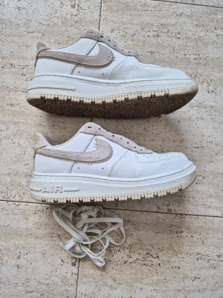 Zapatillas Nike Air Force 1 Beige/Blanco