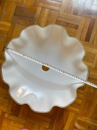 Tulipa de cristal para lámpara