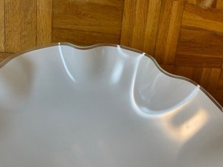 Tulipa de cristal para lámpara
