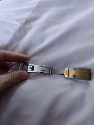 Cierre Rolex Oro y Plata