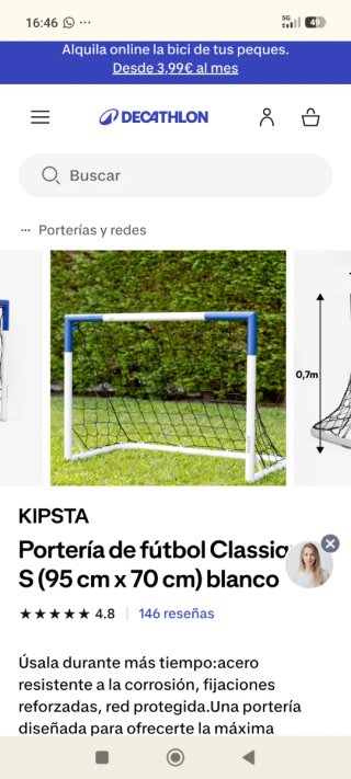 Porte da calcio per bambini