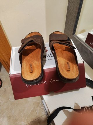 Sandalias Luisetti Hombre Marrón Talla 40