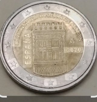 Moneda 2€ Arquitectura Mudéjar 2020