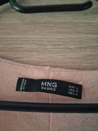 Top Mango Rosa Talla Única