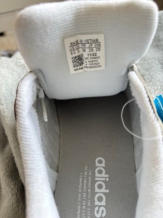 Tênis Adidas Campus Cinza e Branco