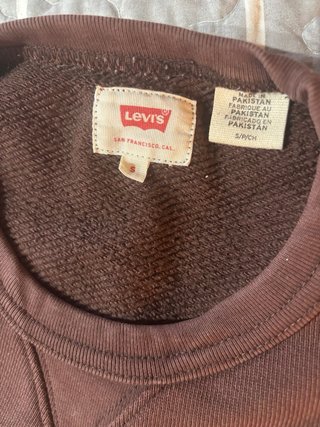 Sudadera Levi's Logo Talla S Marrón