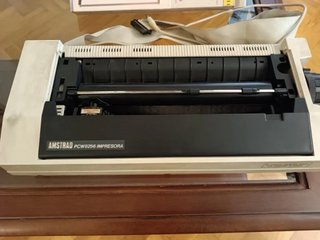 Amstrad PCW8256 con Teclado e Impresora