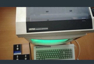 Amstrad PCW8256 con Teclado e Impresora