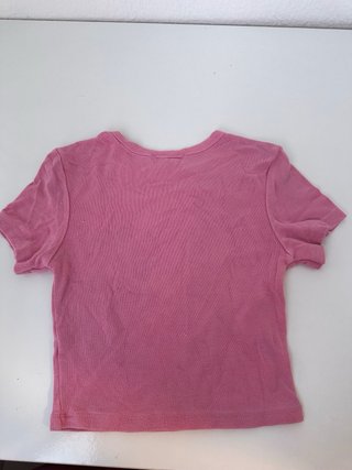 Camiseta rosa Zara niña talla S