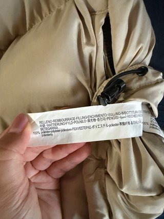 Chaleco Zara Beige