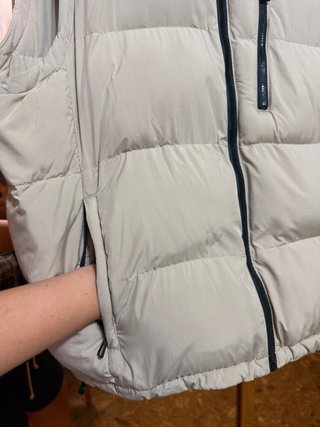 Chaleco Zara Beige