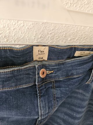 Pantalones Vaqueros Hombre Azul