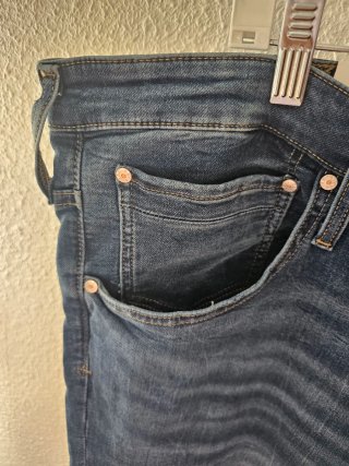 Pantalones Vaqueros Hombre Azul