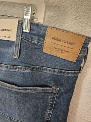 Pantalones Vaqueros Hombre Azul