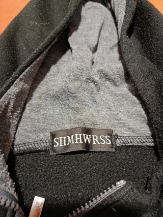 Sudadera BMW Hombre Negra y Gris