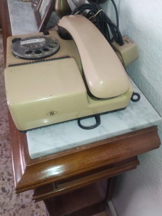 Teléfono Antiguo Siemens Beige Vintage