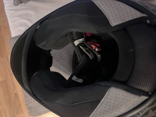 Casco NZI Negro y Verde