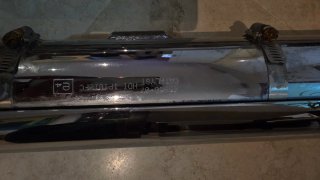 Asiento y escapes Harley Davidson Fat Boy