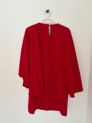 Vestido Zara Rojo Talla S