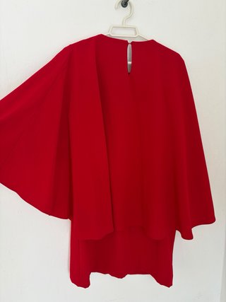 Vestido Zara Rojo Talla S