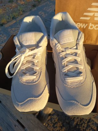 New Balance 515 Talla 45 Beige/Blanco