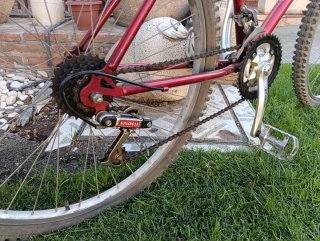 Bicicleta Gabixe Roja y Naranja