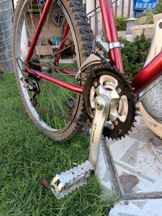 Bicicleta Gabixe Roja y Naranja