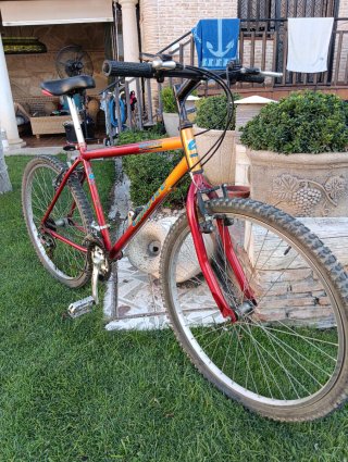 Bicicleta Gabixe Roja y Naranja