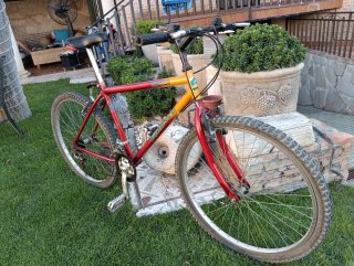 Bicicleta Gabixe Roja y Naranja