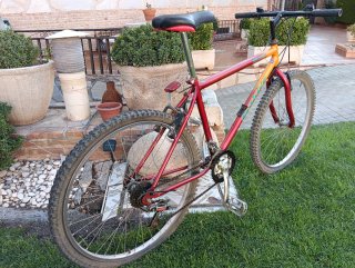 Bicicleta Gabixe Roja y Naranja