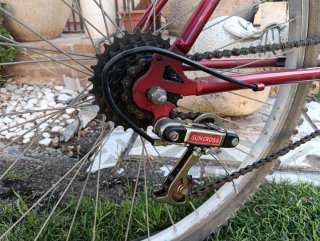 Bicicleta Gabixe Roja y Naranja
