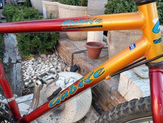 Bicicleta Gabixe Roja y Naranja