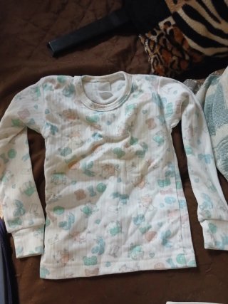 Camisola infantil estampada