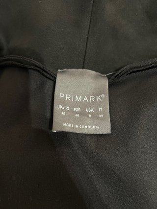 Chaqueta negra terciopelo talla 40