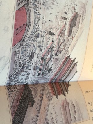 Álbum sellos chinos Beijing seda original