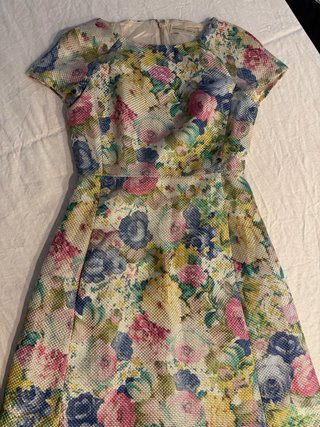 Vestido floral multicolor