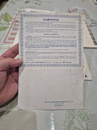 Manuales y documentación SEGA MASTER SYSTEM II