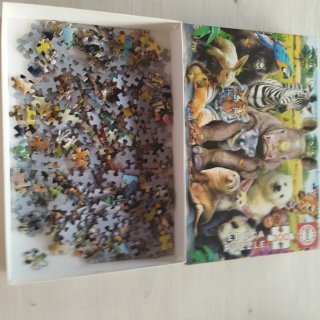 Puzzle Educa 300 piezas animales