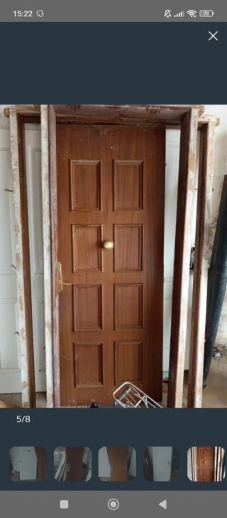 Puertas de madera oferta