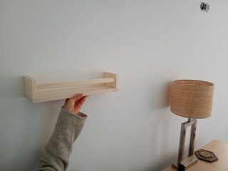 3 Estante IKEA BEKVÄM madera