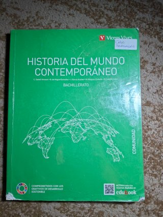 Historia del mundo contemporáneo 1 Bachillerato