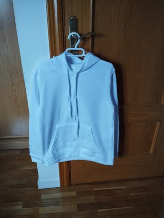 Sudadera Blanca Unisex